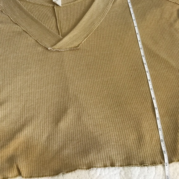 Free People Ocean View Plunging V (S) - Picture 7 of 7